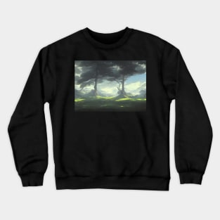 landscape pictures for wall cheerful Crewneck Sweatshirt